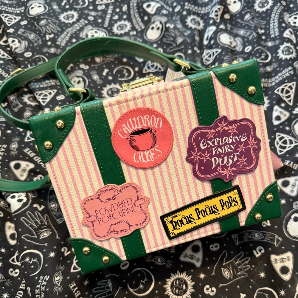 Honeydukes trunk crossbody bag